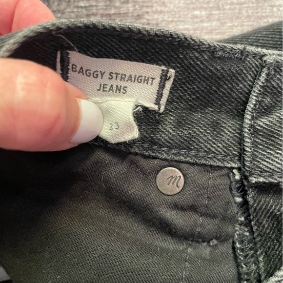 Madewell Baggy Straight Jean in Raybard Wash - Picture 9 of 10